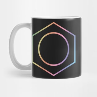 Benzene Ring Rainbow Mug